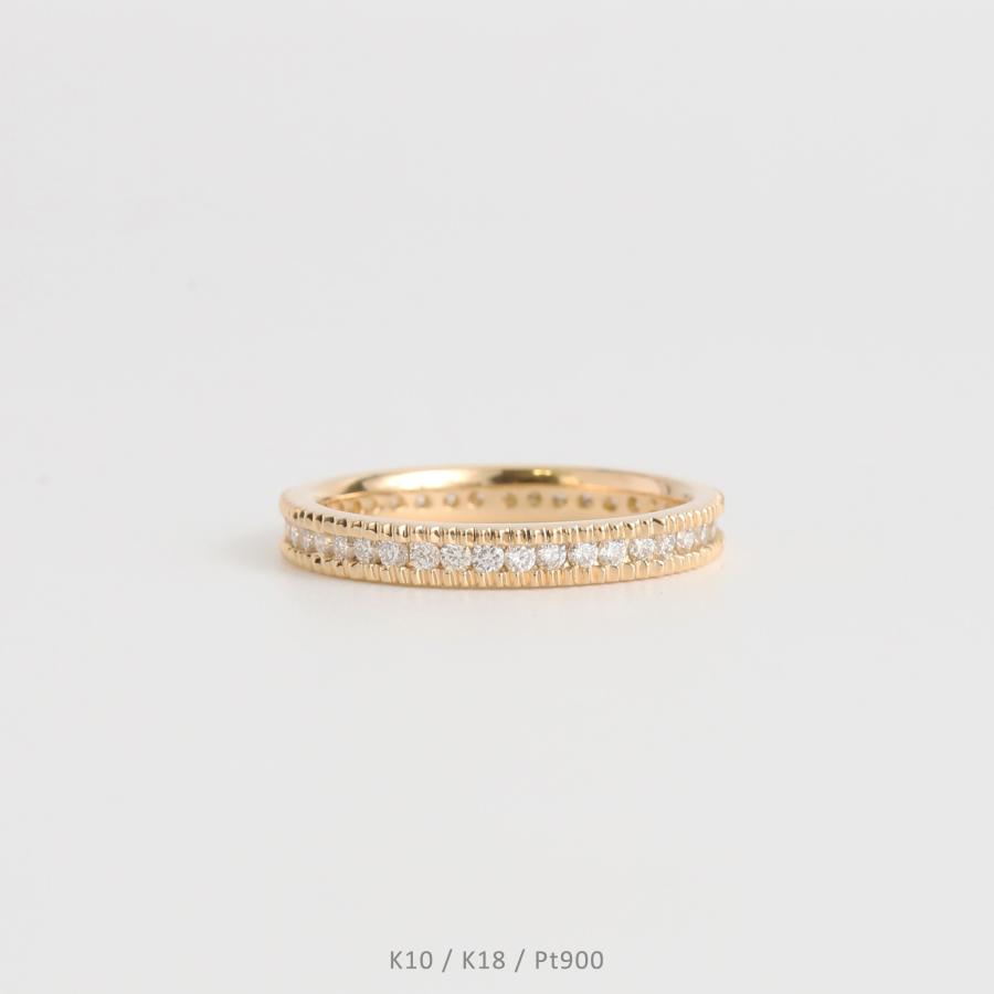 ダイヤモンド フルエタニティリング 指輪 レディース 18金 k18 18k 10金 k10 10k pt900 ゴールド ギフト プレゼント  Diamond Fulleternity Ring type04 | Avaron