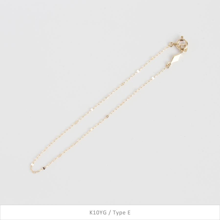 ゴールド チェーン ブレスレット k10 k18 シンプル ギフト プレゼント　Gold Chain Bracelet | Avaron | 18