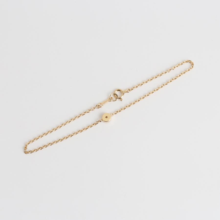 一粒 ダイヤモンド ブレスレット ゴールド プラチナ k18 pt900 シンプル ギフト プレゼント  Bettia Baracelet | Avaron | 04