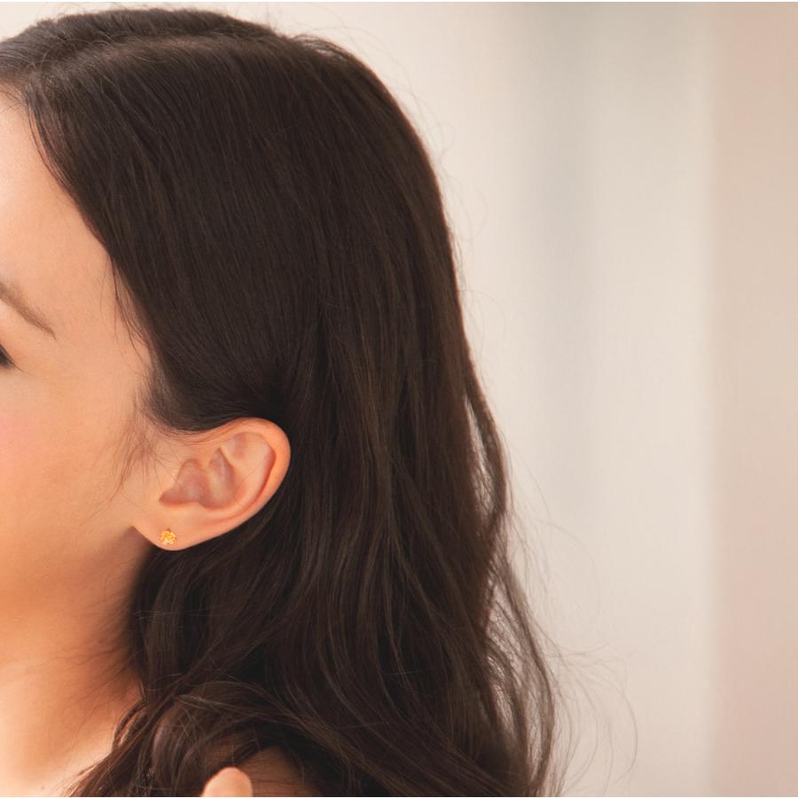 ローズ ダイヤモンド ピアス 薔薇 レディース K10 K18 Pt900 ゴールド プラチナ フラワー ギフト プレゼント  Rose Pierce | Avaron | 11