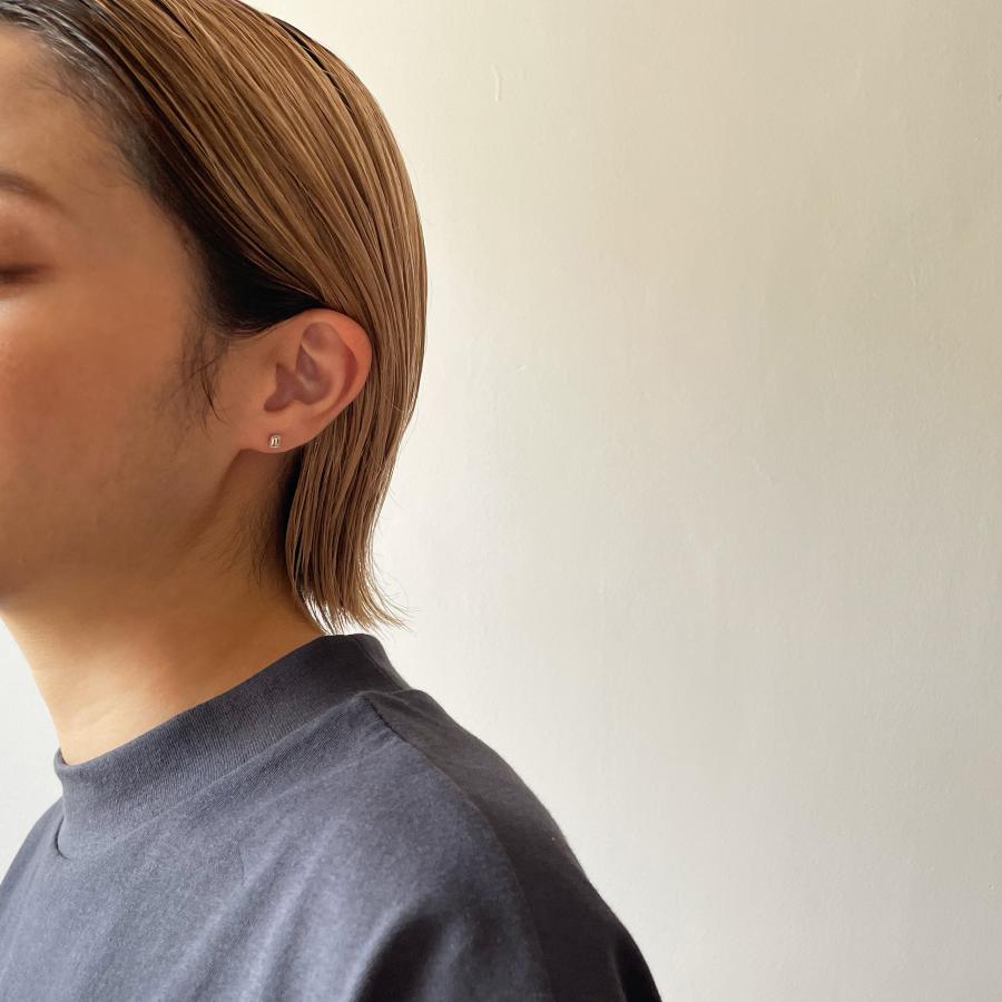 一粒 エメラルドカット ダイヤモンド ピアス レディース Pt900 プラチナ 片耳 ギフト プレゼント  Fancy Cut Diamond Pierce Emerald | Avaron | 05