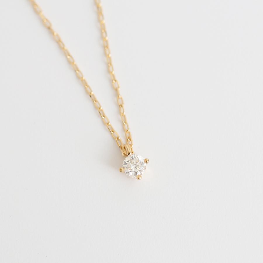 Avaron（アヴァロン） 一粒 ダイヤモンド 0.15ct ネックレス