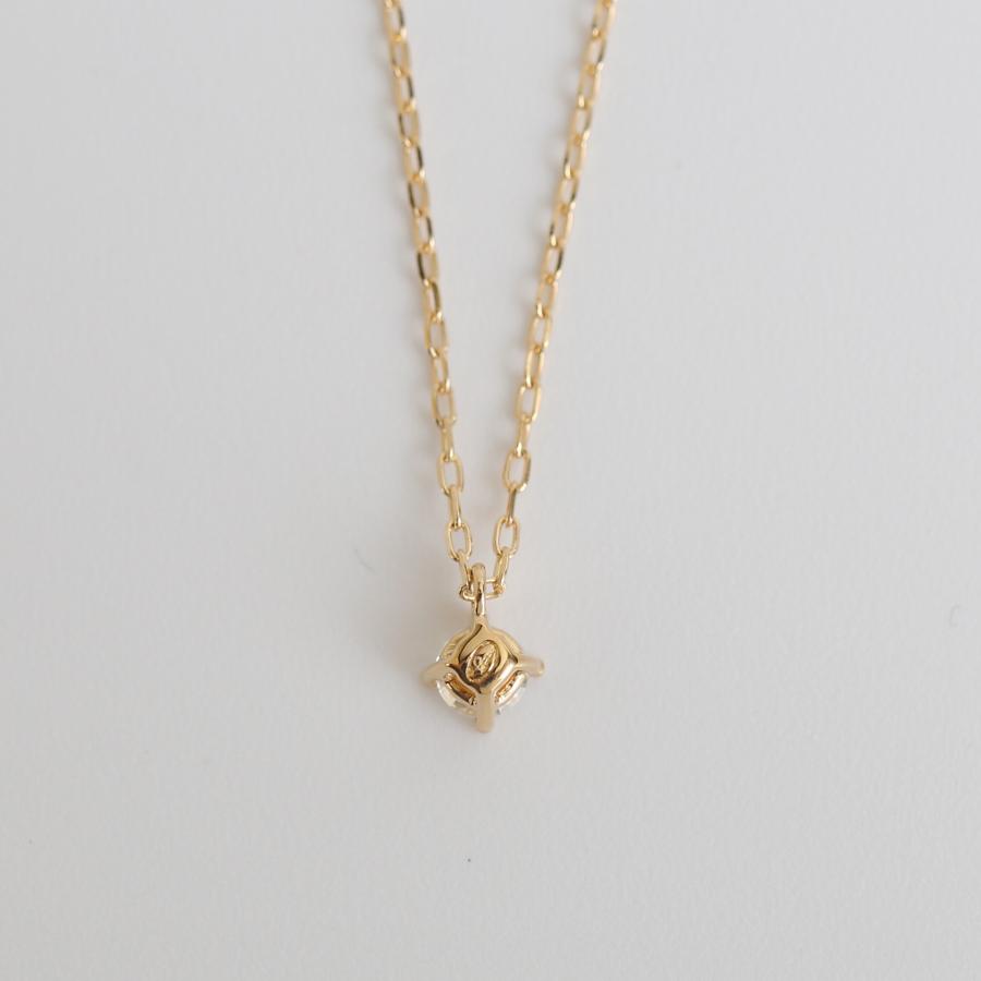 Avaron 一粒 ダイヤモンド 0.15ct ネックレス レディース 一粒ダイヤ 