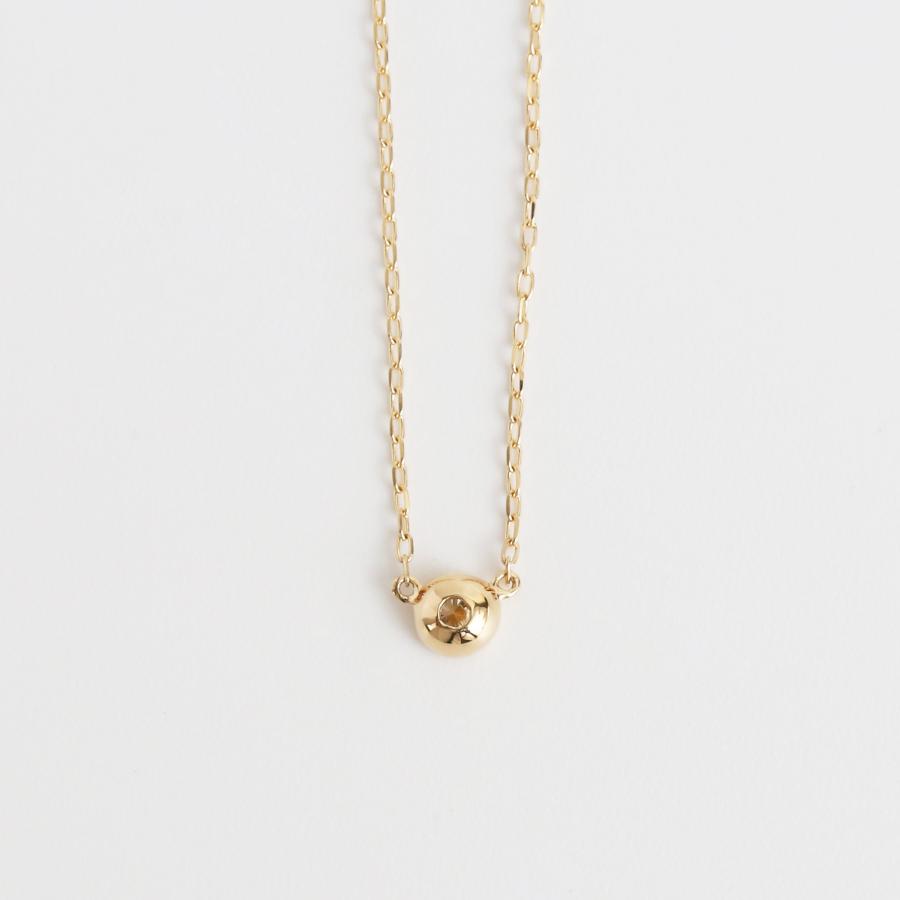Avaron（アヴァロン） 一粒 ダイヤモンド 0.1ct ネックレス レディース 