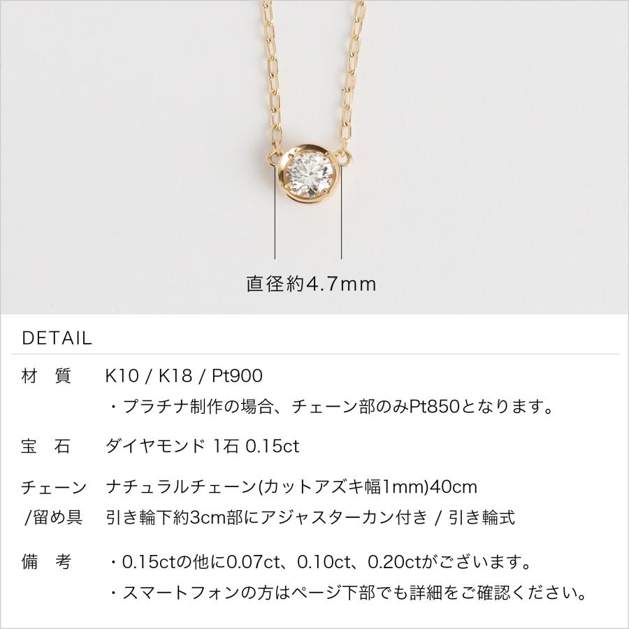 Avaron 一粒 ダイヤモンド 0.15ct ネックレス レディース K10 Avaron 一粒 ダイヤモンド 0.15ct ネックレス レディース K10