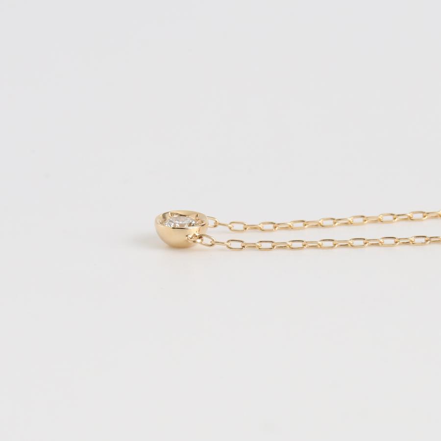 Avaron 一粒 ダイヤモンド 0.15ct ネックレス レディース K10 Avaron 一粒 ダイヤモンド 0.15ct ネックレス レディース K10