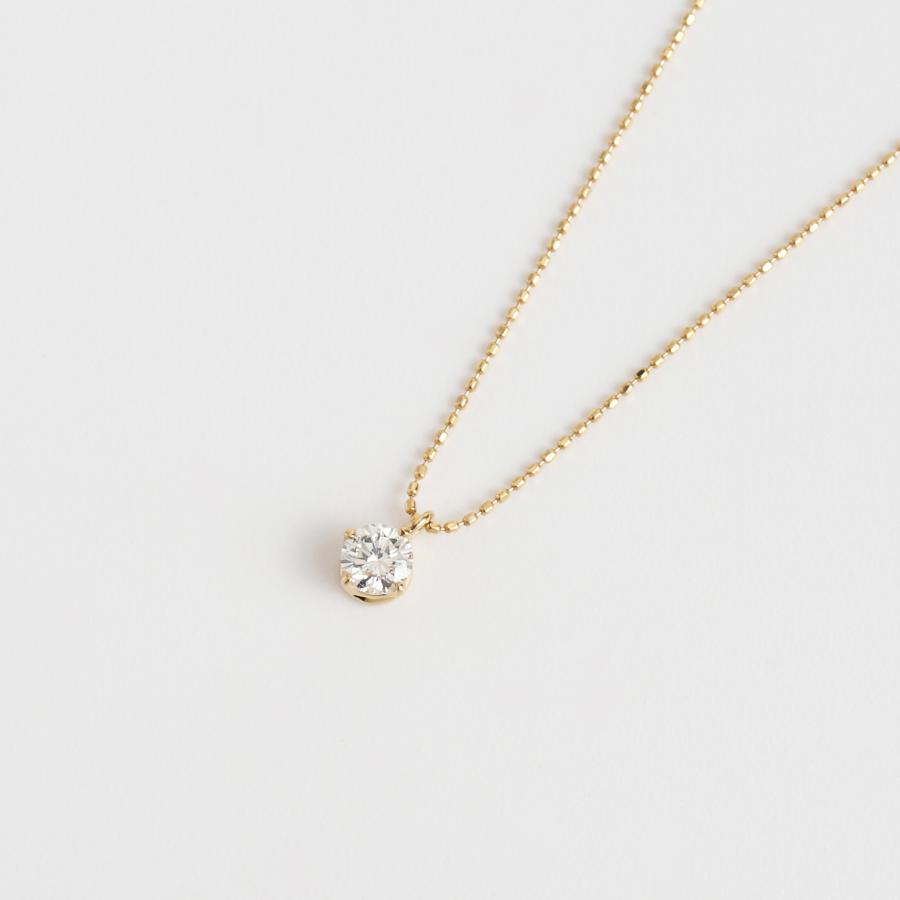 Avaron 一粒 ダイヤモンド 0.15ct ネックレス レディース 一粒ダイヤ 