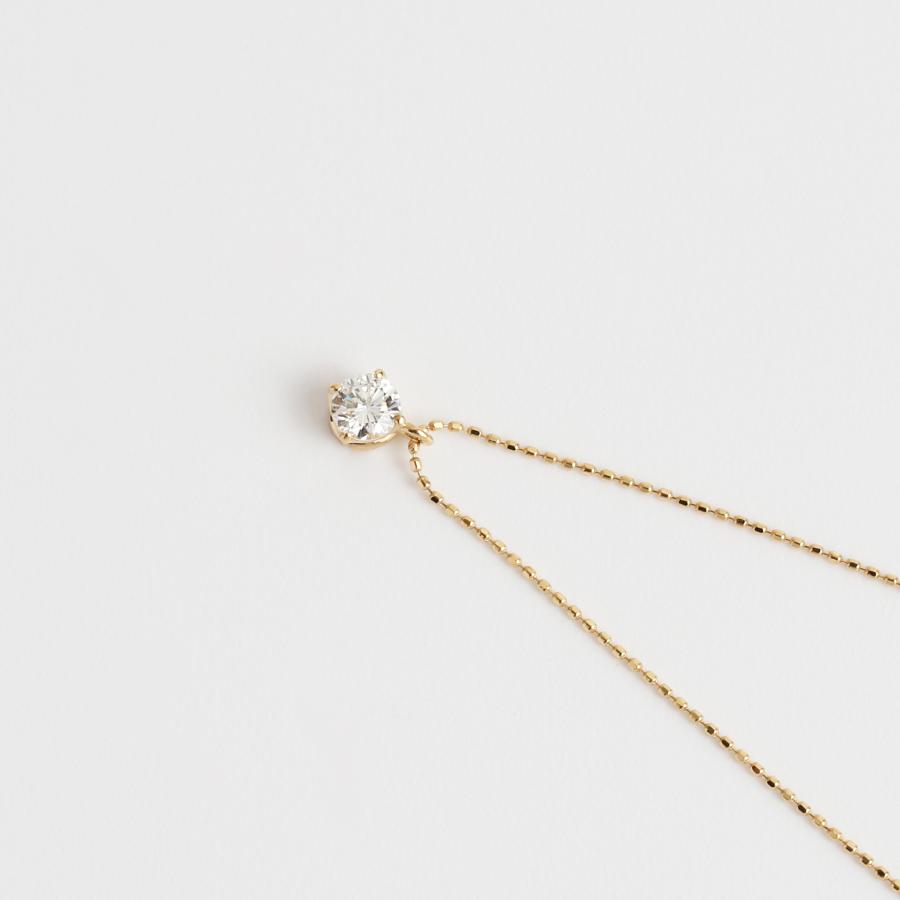 Avaron 一粒 ダイヤモンド 0.15ct ネックレス レディース 一粒ダイヤ 