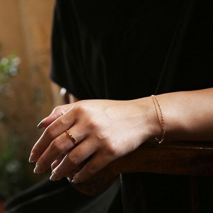 一粒 プリンセスカット ダイヤモンド リング 指輪 レディース K10 K18 Pt900 ゴールド ギフト プレゼント  One Diamond Ring Princess | Avaron | 06