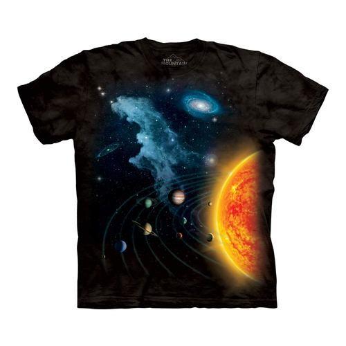 キッズサイズ The Mountain Solar System キッズ 宇宙 太陽 メーカー直輸入品　Tシャツ｜avees