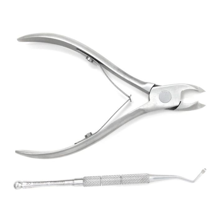 ニッパー式爪切り ゾンデセット 巻き爪 変形爪 爪周囲炎などに最適 医療用ステンレス製 安全キャップ付き エイベクト ストア 通販 Yahoo ショッピング