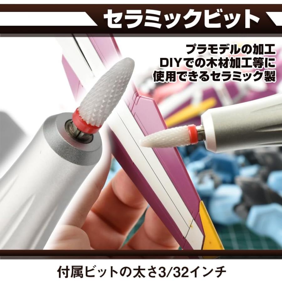 ハンディルーター 切削 ペンタイプ 高速回転 USB給電式 ミニルーター