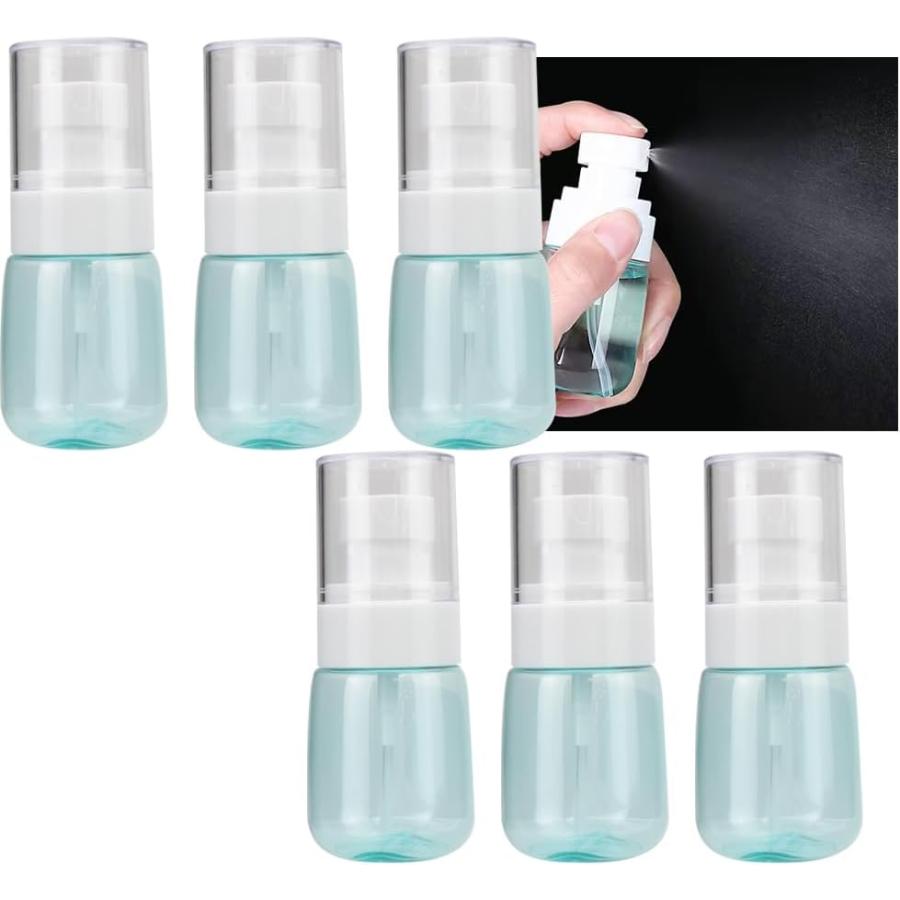 スプレーボトル 6本セット 30ml プラスチック PETG素材 極細ミスト