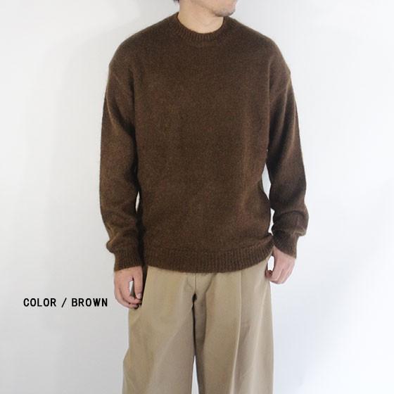 ⭐︎最終値下げ⭐︎auralee スーパーキッドモヘアニット AURALEE women's / BRUSHED SUPER KID MOHAIR KNIT P/O (INK