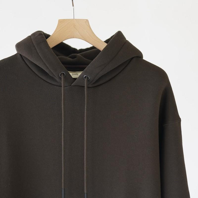 unfil / アンフィル メンズ コットンテリー スウェットパーカー COTTON 