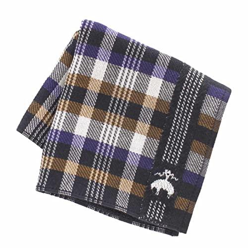 [ブルックスブラザーズ] メンズ タオルハンカチ (グレー) 紳士 25cm Brooks Brothers 125055-2252-40