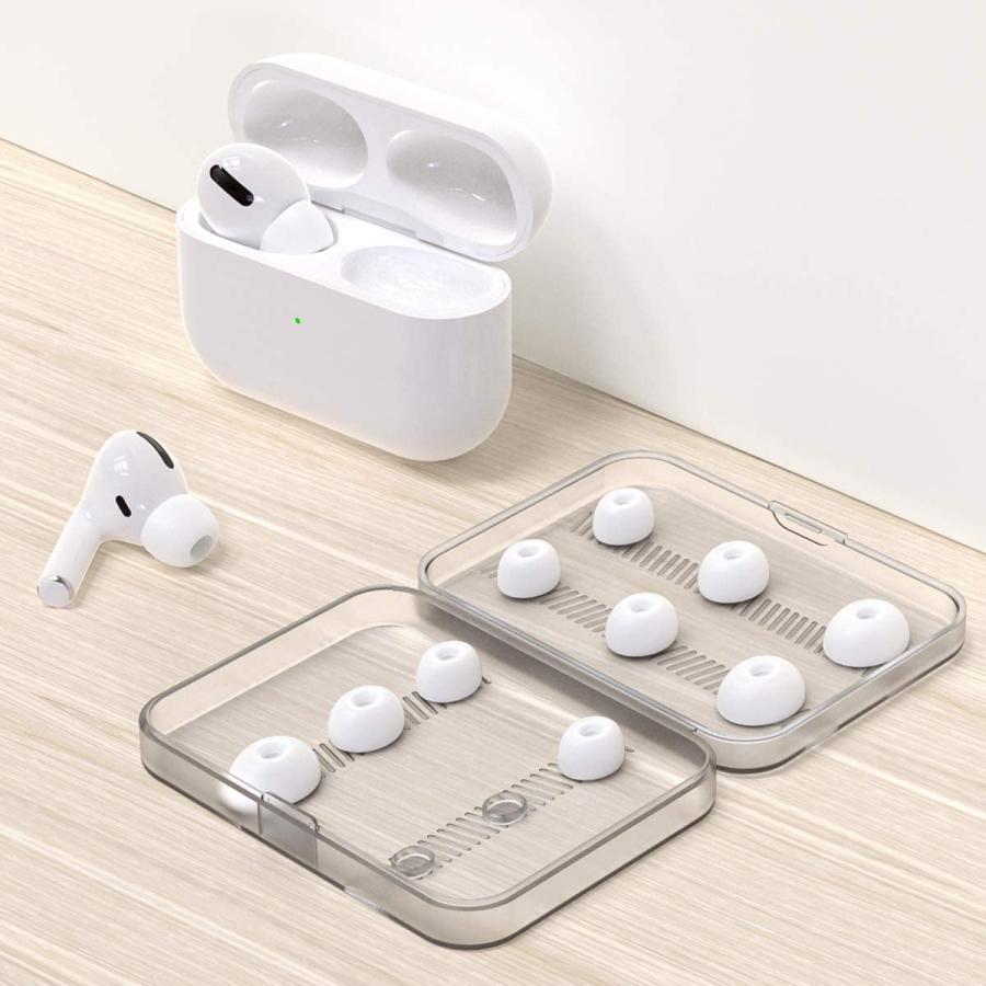 AirPods Pro イヤーピース 交換用 6ペア (S/M/Lサイズ各2ペア