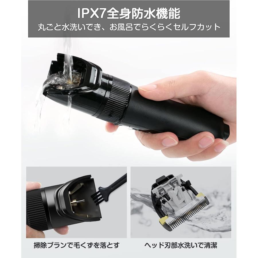 ❤ヘアサロンでも使われるプロフェッショナル仕様❣11ni1超多機能♪❤バリカン バリカン USB充電式 ヘアカッター メンズ 電動ばりかん 散髪用 自動