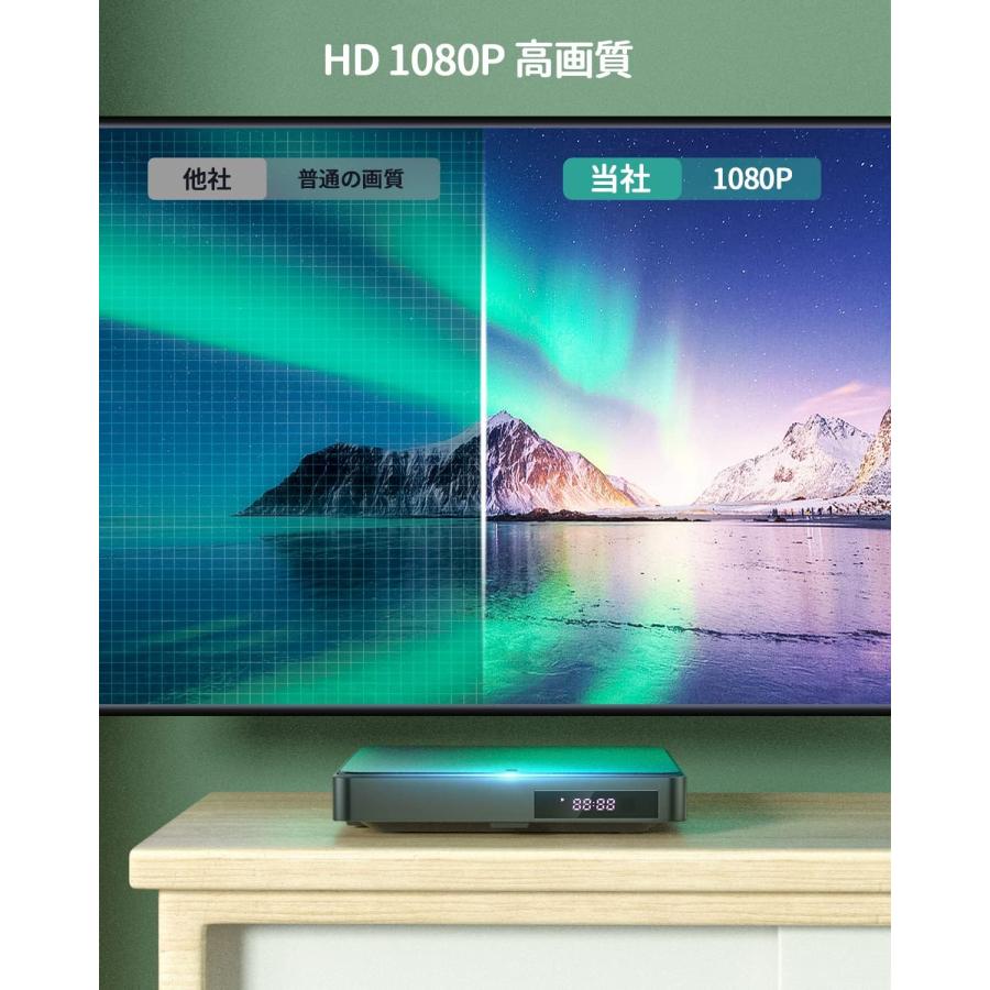 ミニ DVDプレーヤー 携帯式 リージョンフリー CPRM対応 テレビや