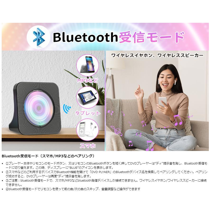 DVD/CDプレーヤー デスク HDMI出力対応 最大1080P対応 リージョン