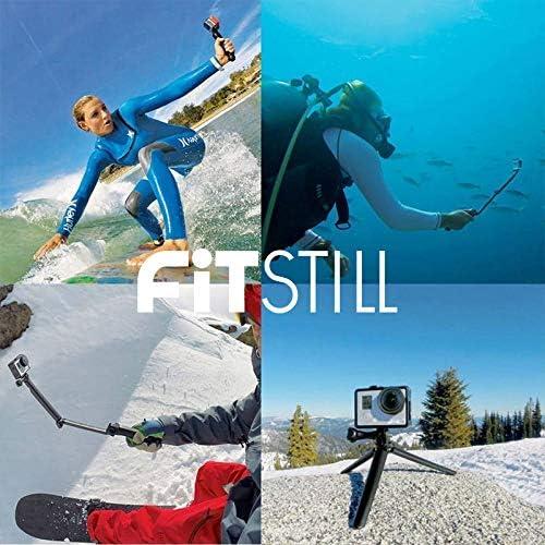 アクションカメラ用 三脚 ハンドグリップスタンド付き 3WAY GoPro 対応