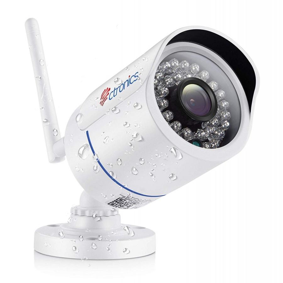 送料無料 1080p 防犯カメラ ワイヤレスカメラ WIFI IP監視カメラ 暗視防犯 IP66防水 36個赤外線LED搭載 最大30m夜間視界 128GSDカード対応 AKM-118a