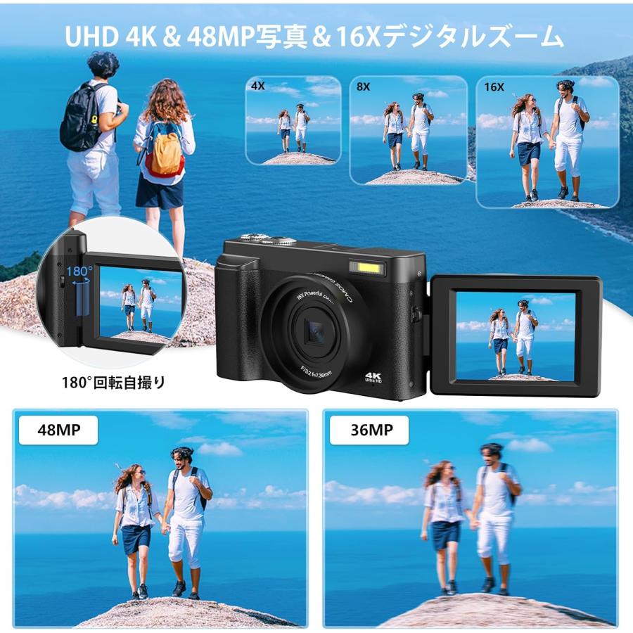 デジタルカメラ デジカメ 4K ミラーレス一眼 初心者向け オート デジタルカメラ デジカメ 4K ミラーレス一眼 初心者向け オート