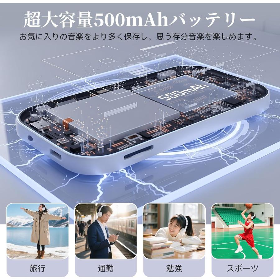 MP3プレーヤー Bluetooth5.4 32GB 最大128GB拡張可能 HIFI音質