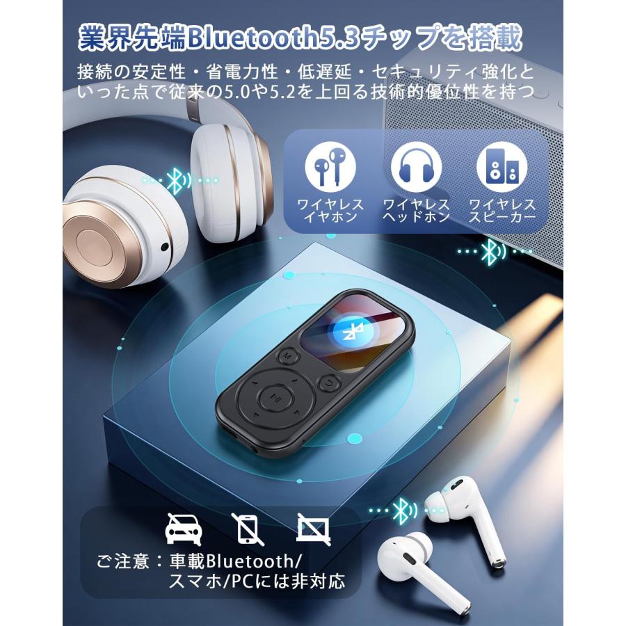 MP3プレーヤー Bluetooth5.3 32GB 最大128GB拡張可能 HIFIロスレス 多