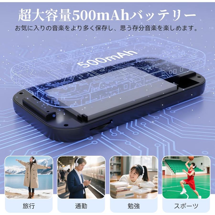 MP3プレーヤー Bluetooth5.4 32GB 最大128GB拡張可能 HIFI音質