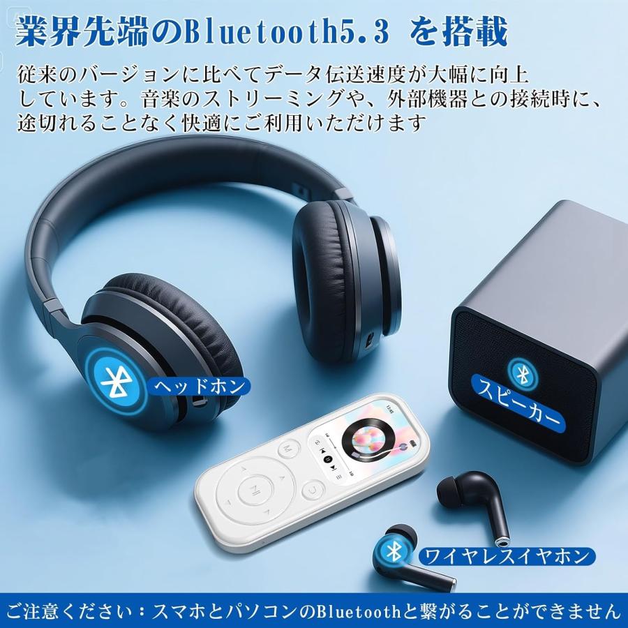 MP3プレーヤー Bluetooth5.3 64GB 最大128GB拡張可能 変速再生