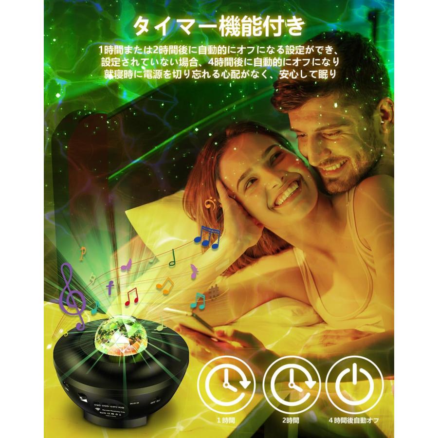 プラネタリウム Bluetooth USBメモリー スター プロジェクター ランプ