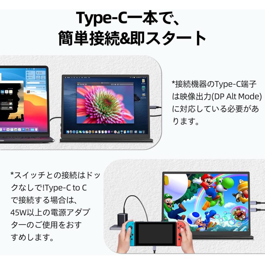 モバイルモニター 10.5インチ 3:2画面比 ポータブル 高輝度420nits モバイルモニター 10.5インチ タッチパネル 10点タッチ 高輝度420nits