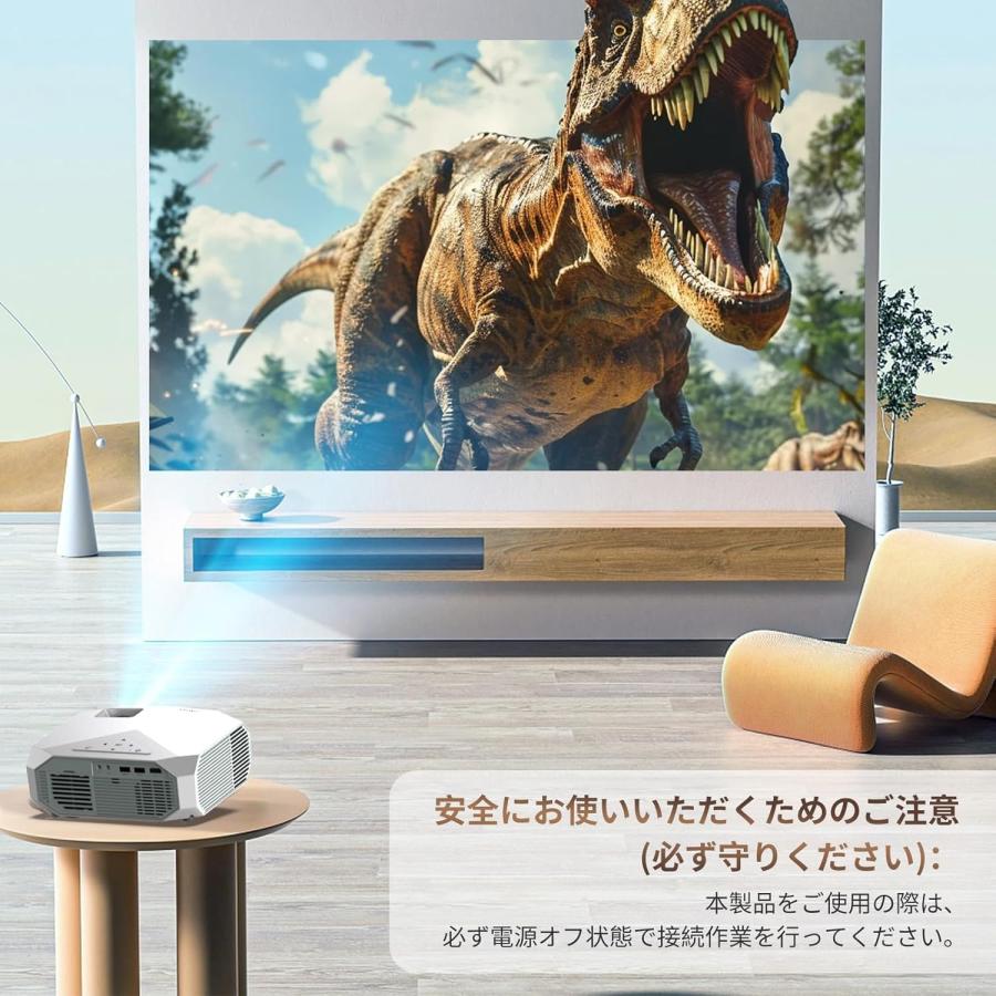 プロジェクター 小型 天井投影可能 28000LM 1080P 5G 2.4G WiFi