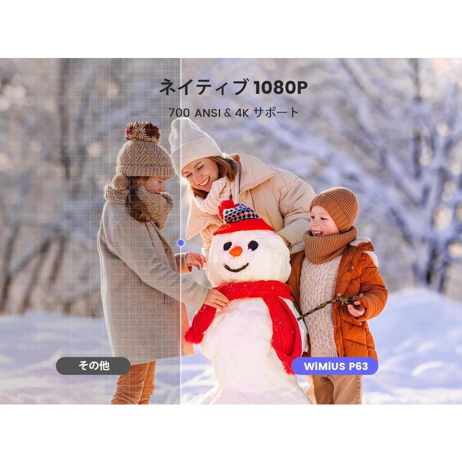 プロジェクター 小型 Android TV搭載 三脚スタンド付き 電動フォーカス 自動台形補正 700ANSI WIFI6 Bluetooth5.2 ホームプロジェクター ホームシアター APJ-147 プロジェクター 小型 Android TV搭載 三脚スタンド付き 電動フォーカス