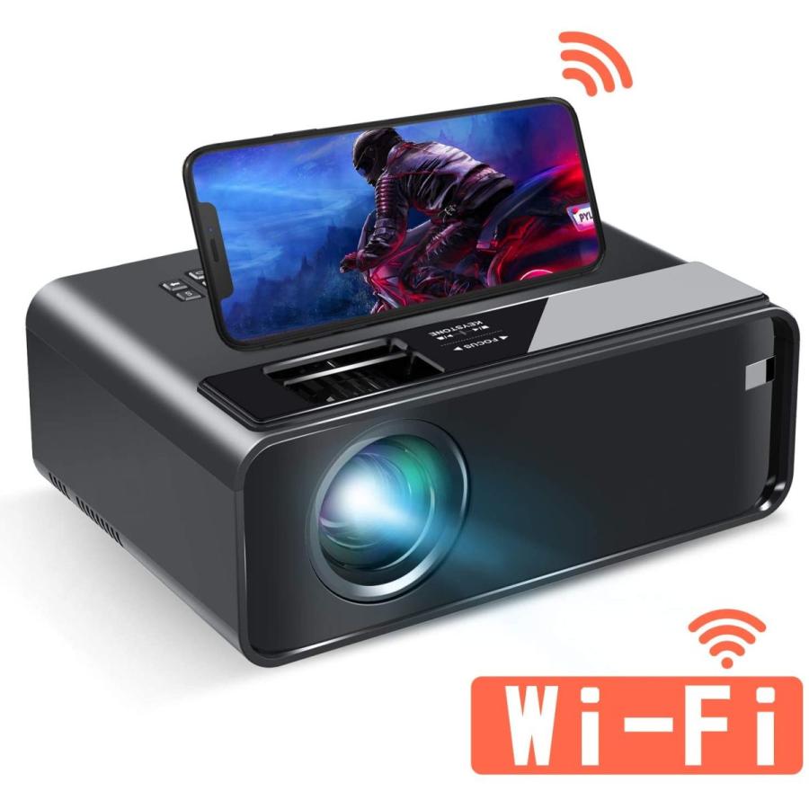 送料無料 Wifi プロジェクター スマホと直接接続可 Led 4600lm 19 1080最大解像度 内蔵スピーカー2 Hdmi Avケーブル付属 Apr 07 Apr 07 セレクトショップavenir 通販 Yahoo ショッピング