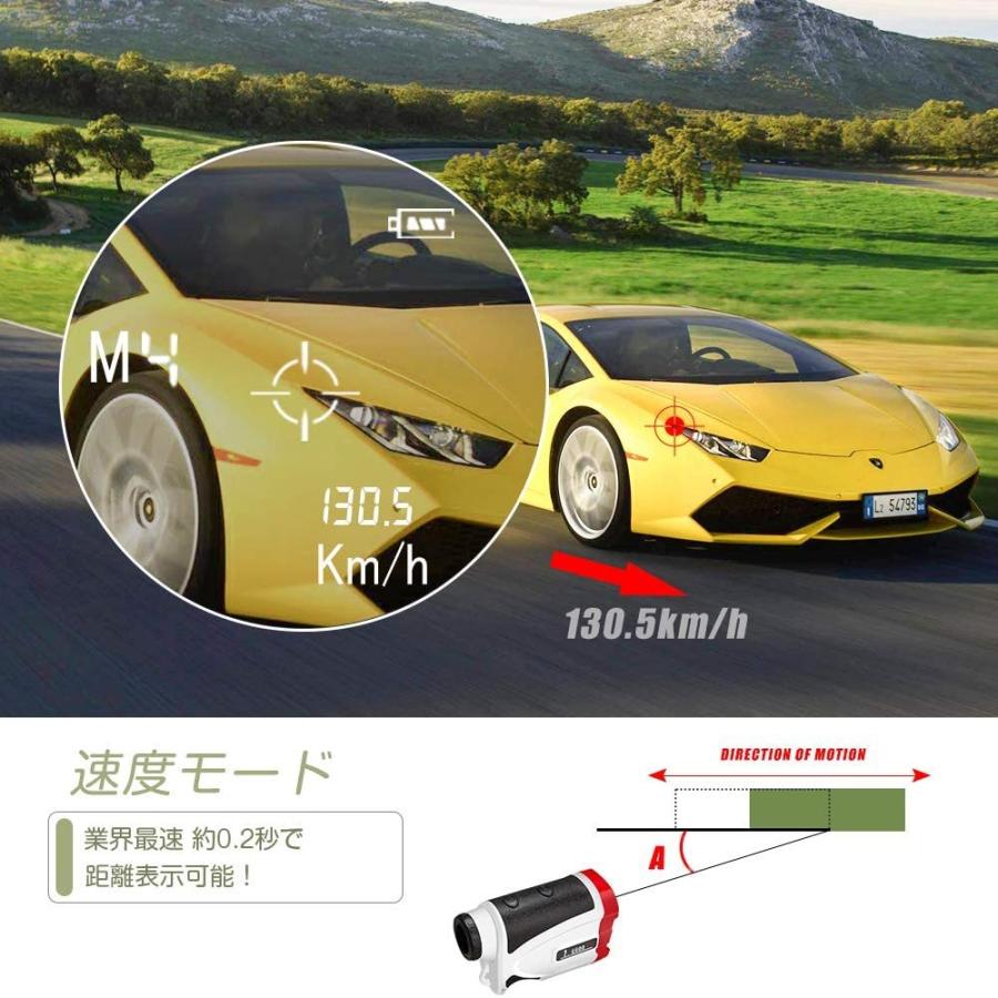 送料無料 ゴルフ距離計 レーザー距離計 スコープ 計測 光囲600メートル