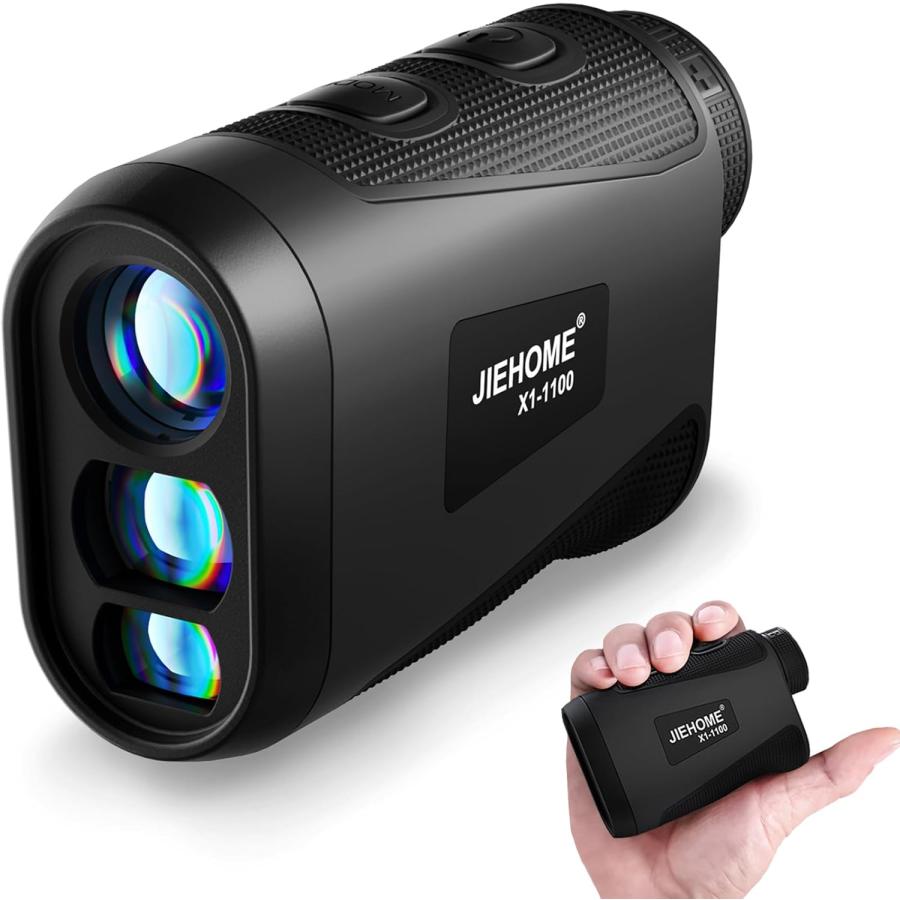 ゴルフ レーザー距離計 1000m/1093yd対応 ミニ距離計測器 超軽量距離計