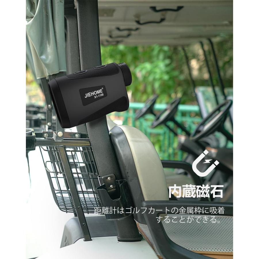 ゴルフ レーザー距離計 1000m/1093yd対応 ミニ距離計測器 超軽量距離計