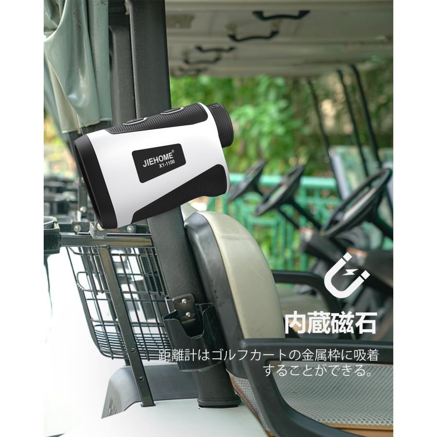 ゴルフ レーザー距離計 1000m/1093yd対応 ミニ距離計測器 充電式 超軽量 高低差 スロープ ピンロックモード 競技対応 IP54 ASP-059 爆買 |  | 04