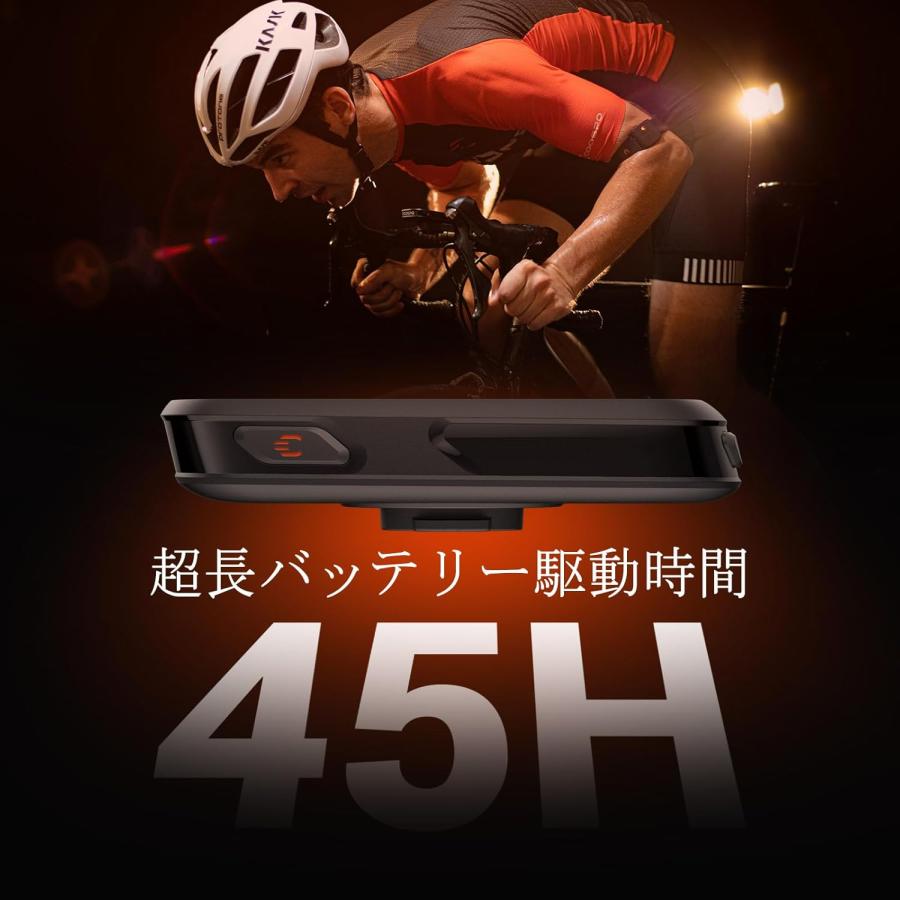 サイクルコンピュータ サイコン Bluetooth5.0 GPS搭載 ナビゲーション