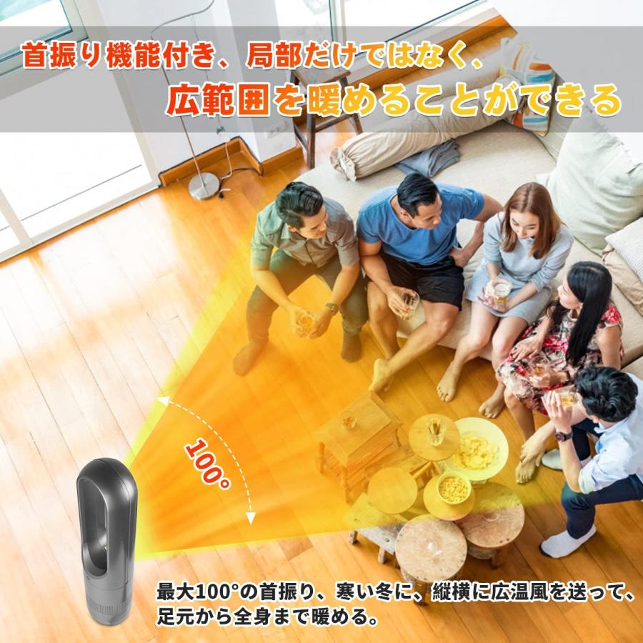 セラミックヒーター 冷暖兼用 電気ファンヒーター 暖房器具 省エネ