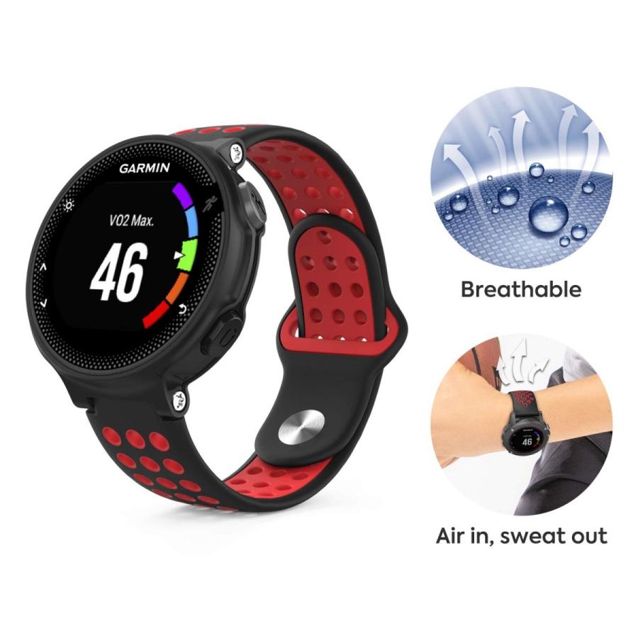 送料無料 Red Garmin ガーミン 交換ベルト Foreathlete 235j 2j 230j 235j 6j 630j 735xtj Approach S S5 S6 ベルト Sac 052b Sac 052b セレクトショップavenir 通販 Yahoo ショッピング