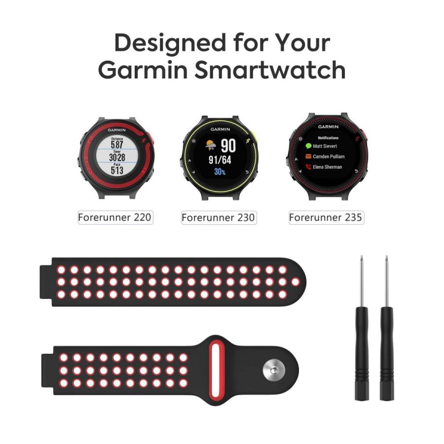 送料無料 Red Garmin ガーミン 交換ベルト Foreathlete 235j 2j 230j 235j 6j 630j 735xtj Approach S S5 S6 ベルト Sac 052b Sac 052b セレクトショップavenir 通販 Yahoo ショッピング