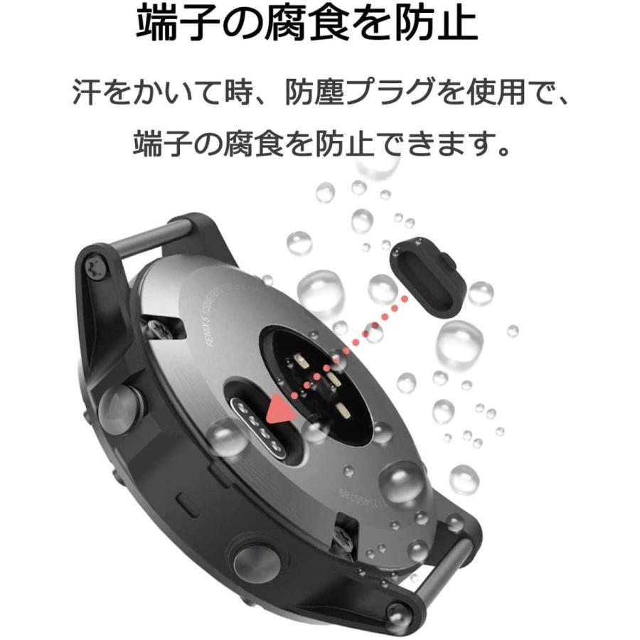 Garmin Approach S70 S62 255 265 965 防塵プラグ カバー ガーミン スマートウォッチ  アプローチ 充電ポート ベルト SAC-059a 爆買 |  | 05