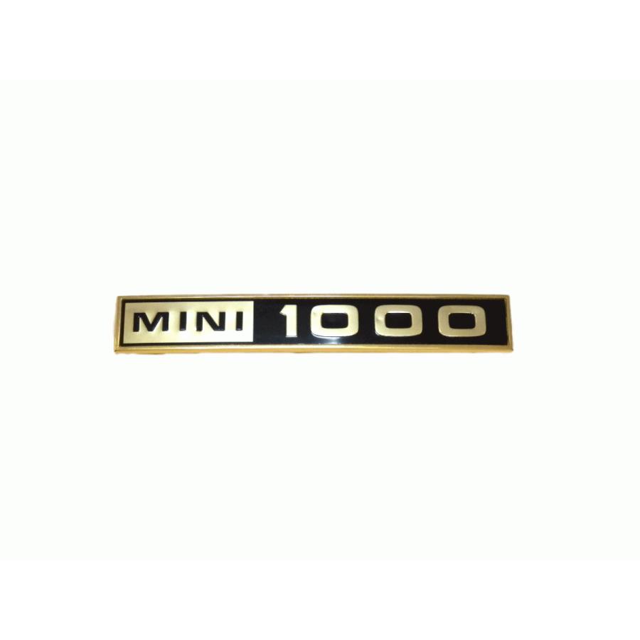 BLMC ミニ1000 トランクリッドバッジ ゴールド | MINI