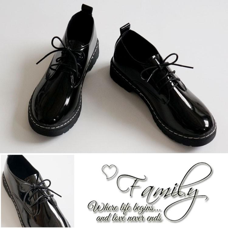 送料無料 レディース レースアップシューズ マニッシュシューズ おじ靴 オックスフォード ローヒール 厚底 靴 美脚 新作 春 ブラック 黒 Cttt アパレルavicii アヴィーチ 通販 Yahoo ショッピング