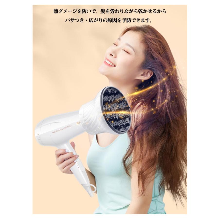 ヘアドライヤー未開封並行輸入品 簡単装着 黒 温風拡散器 拡散 ディフューザー 対応口径3.5-8.0cm ヘア
