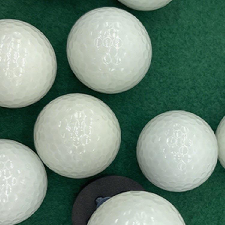 ゴルフボール 6個セット 発光 ボール 蓄光 蛍光 ナイトゴルフ 長時間