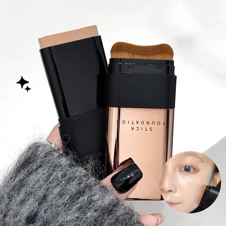 手が汚れない 2本セット ベース スティックファンデーション 簡単